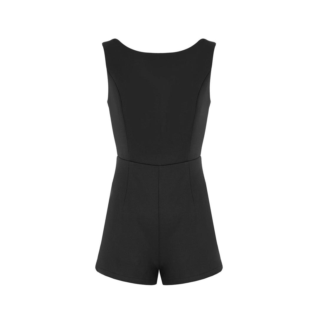 Damen Eleganter Jumpsuit mit figurbetonendem Schnitt und raffinierten Details R&B