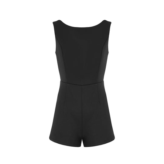Damen Eleganter Jumpsuit mit figurbetonendem Schnitt und raffinierten Details R&B