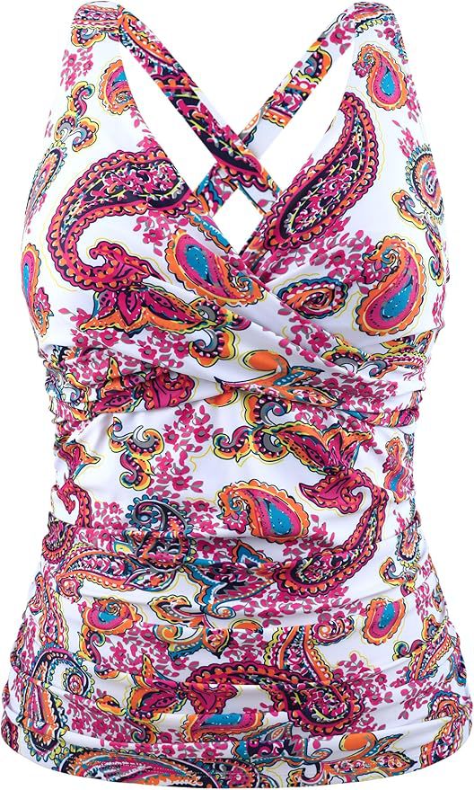 Damen Badeanzug mit Wickelschnitt und figurschmeichelndem Design R&B