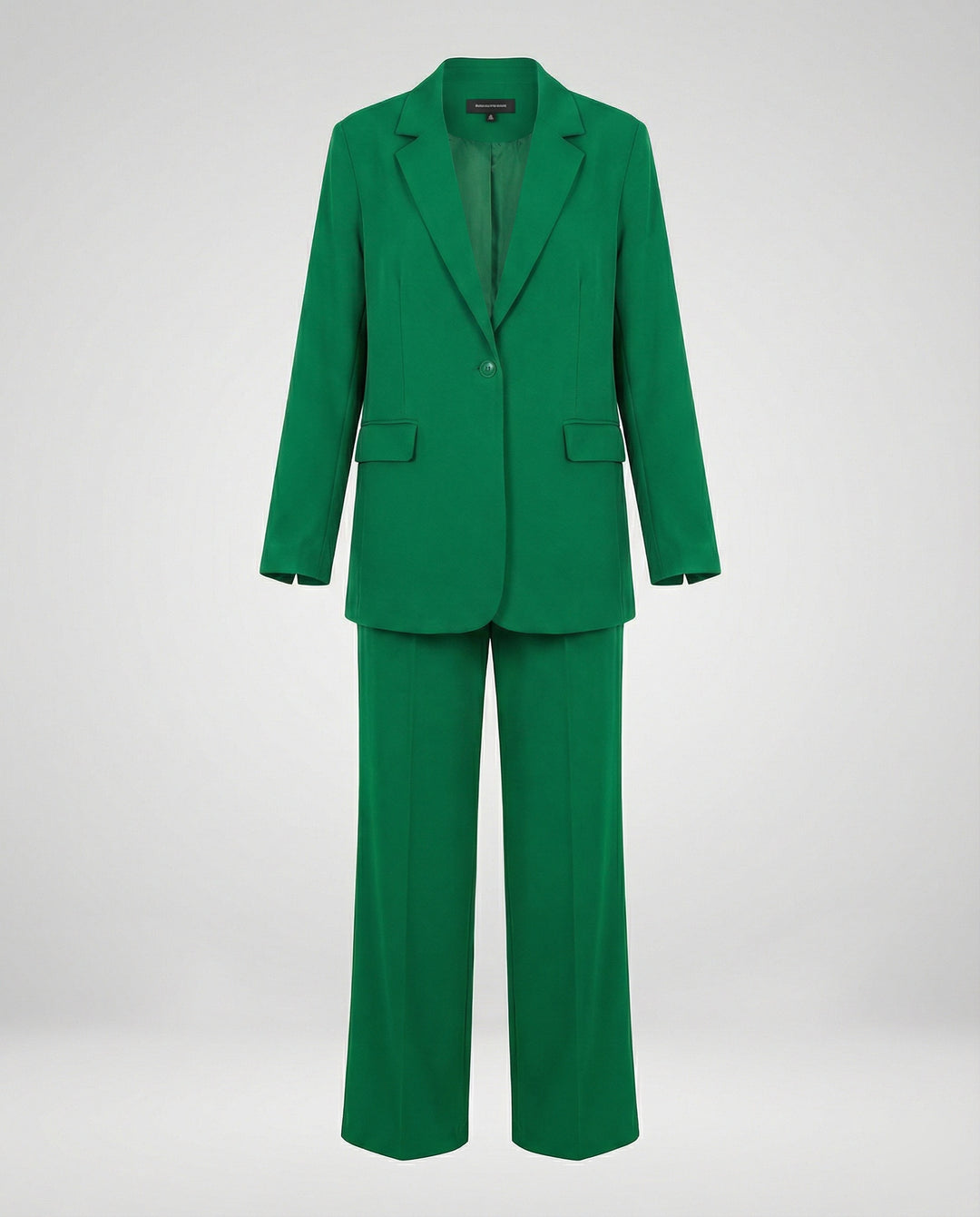 Damen elegantes Anzug-Set mit weitem Hosenbein und modernem Blazer R&B
