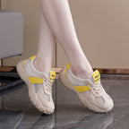 Damen Atmungsaktive Freizeit-Sneakers mit flexiblem Netzmaterial und rutschfester Sohle R&B