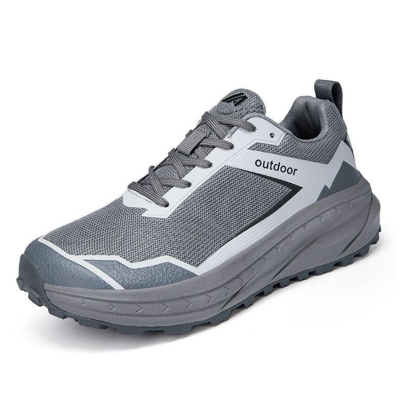Unisex nan robuster Geländelaufschuh mit stoßdämpfender Zwischensohle und griffiger Profilsohle R&B