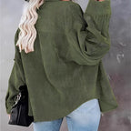 Damen Utility-Jacke mit detailreicher Knopf- und Taschenverarbeitung R&B
