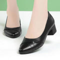 Damen Elegante Pumps mit modischem Blockabsatz und detailverliR&Btem Obermaterial R&B