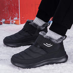 Damen isolierte Winterstiefel mit rutschfester Sohle und praktischem Klettverschluss R&B