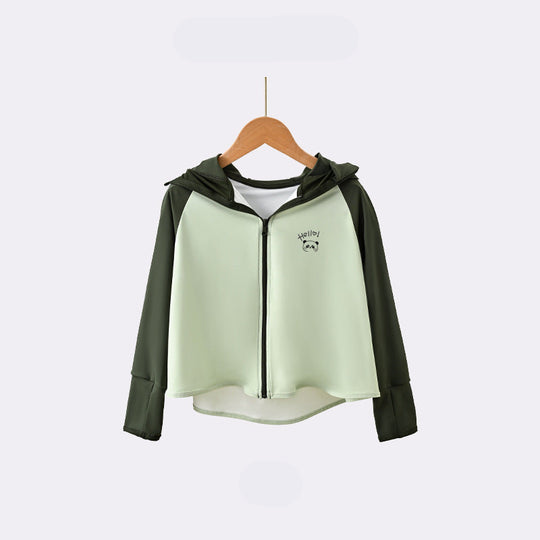 Kinder UV-Schutzjacke mit Kapuze und atmungsaktiven Eigenschaften R&B