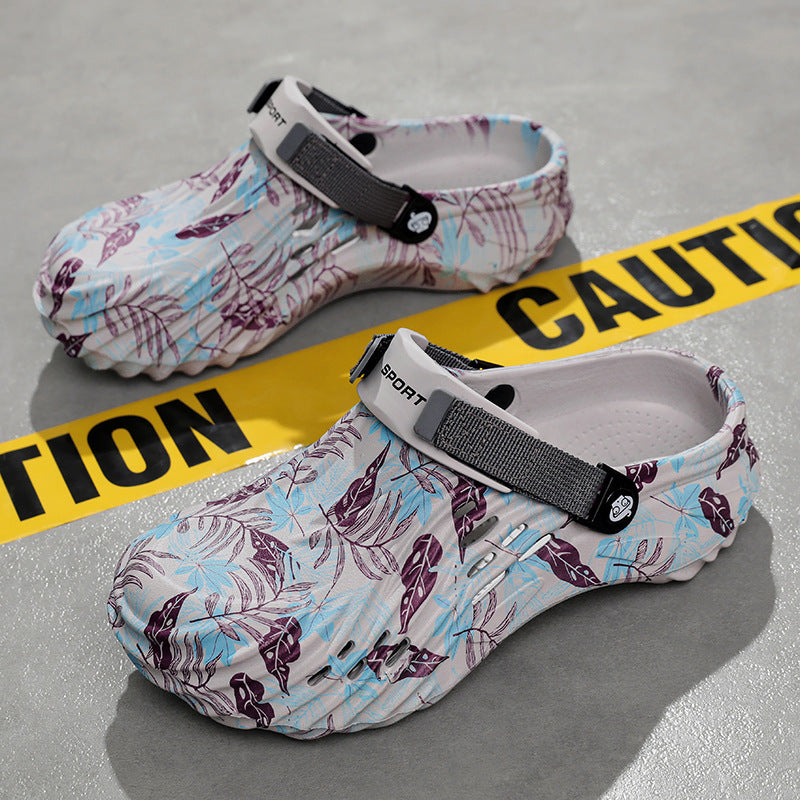 Damen Freizeitclogs mit verstellbarem Riemen und atmungsaktiver Oberfläche