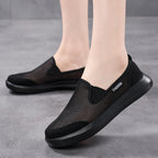 Damen Atmungsaktive Slip-On Schuhe aus Netzmaterial