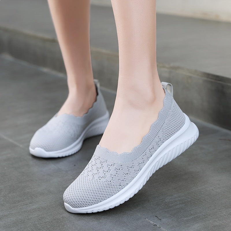 Damen Atmungsaktive Slip-On Sneakers mit komfortabler Sohle R&B