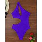 Damen Einteiliger Badeanzug mit modernem Cut-Out und stylischem Design R&B