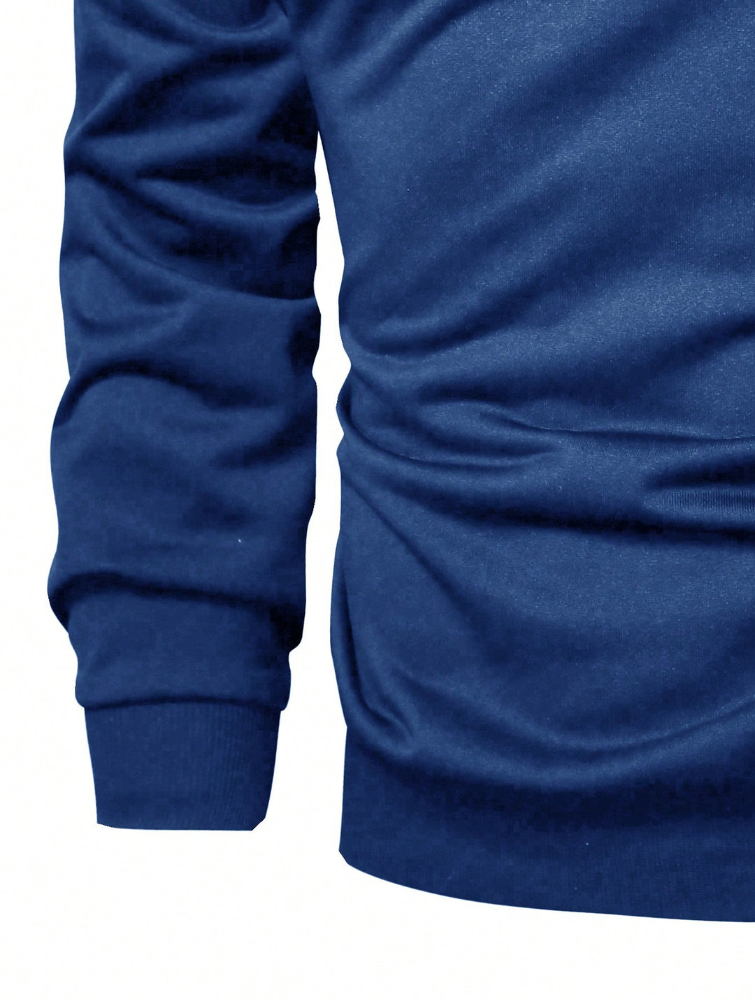 Herren Hoodie mit innovativem Kragen und praktischer Taschenlösung R&B
