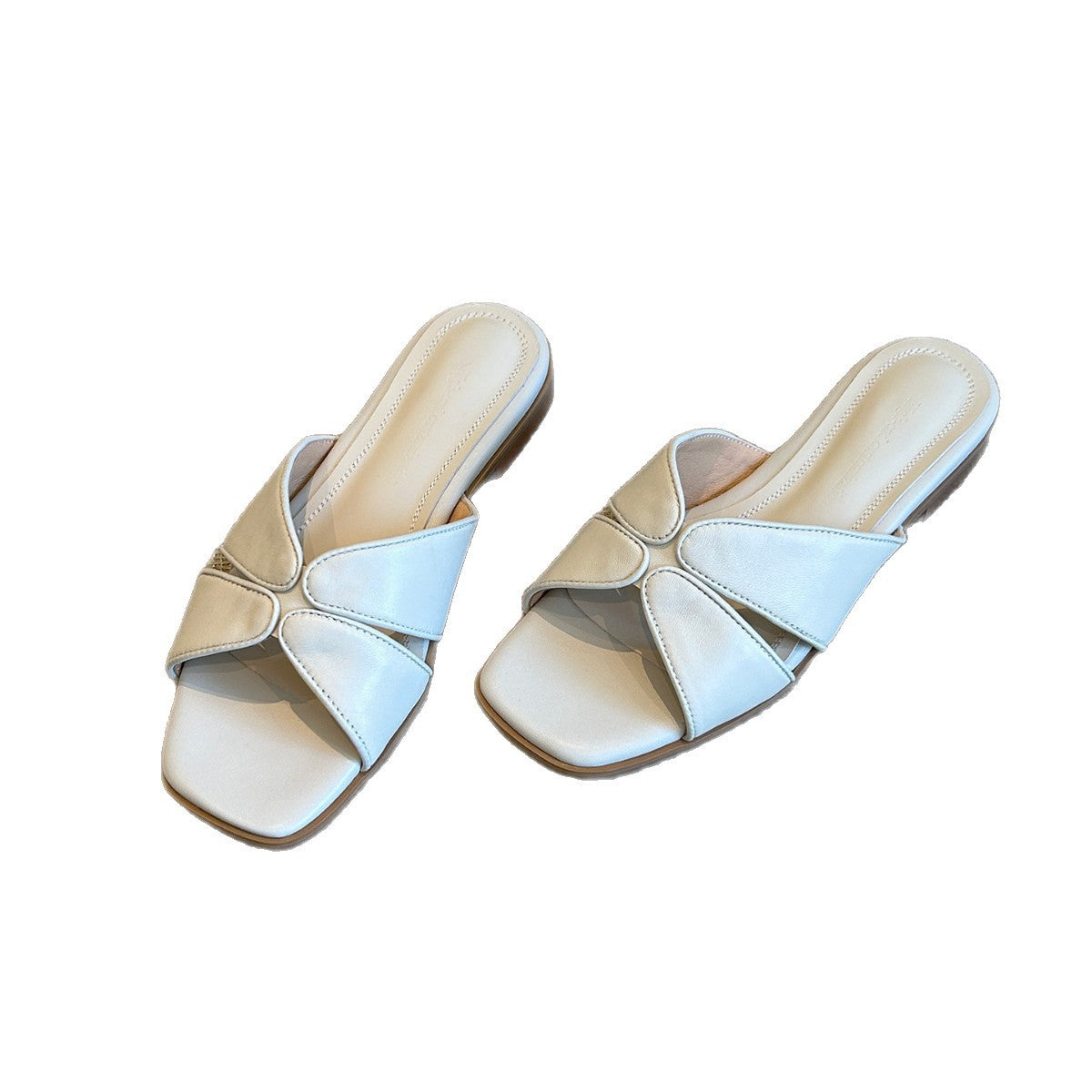 Damen Modische Mules mit komfortablem Fußbett R&B