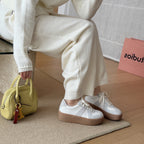 Damen Sneakers im sportlich-eleganten Design mit atmungsaktiver Obermaterialkombination und rutschfester Sohle