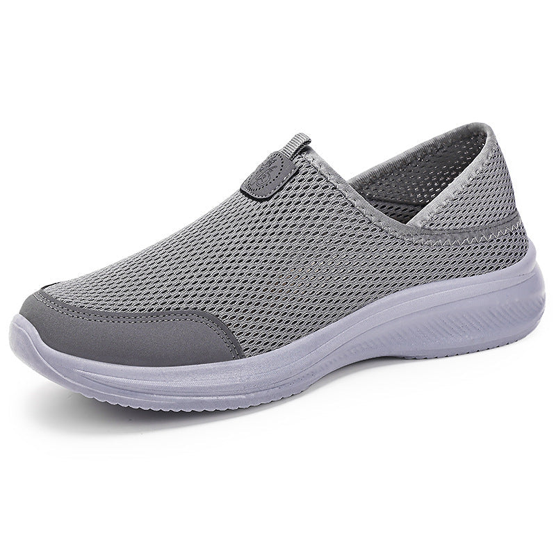 Damen Atmungsaktive Slip-On Freizeitschuhe mit elastischem Mesh-Obermaterial R&B