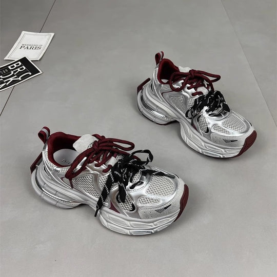 Damen Komfortable Sport Sneakers mit atmungsaktiver Membran und dämpfender Sohle R&B