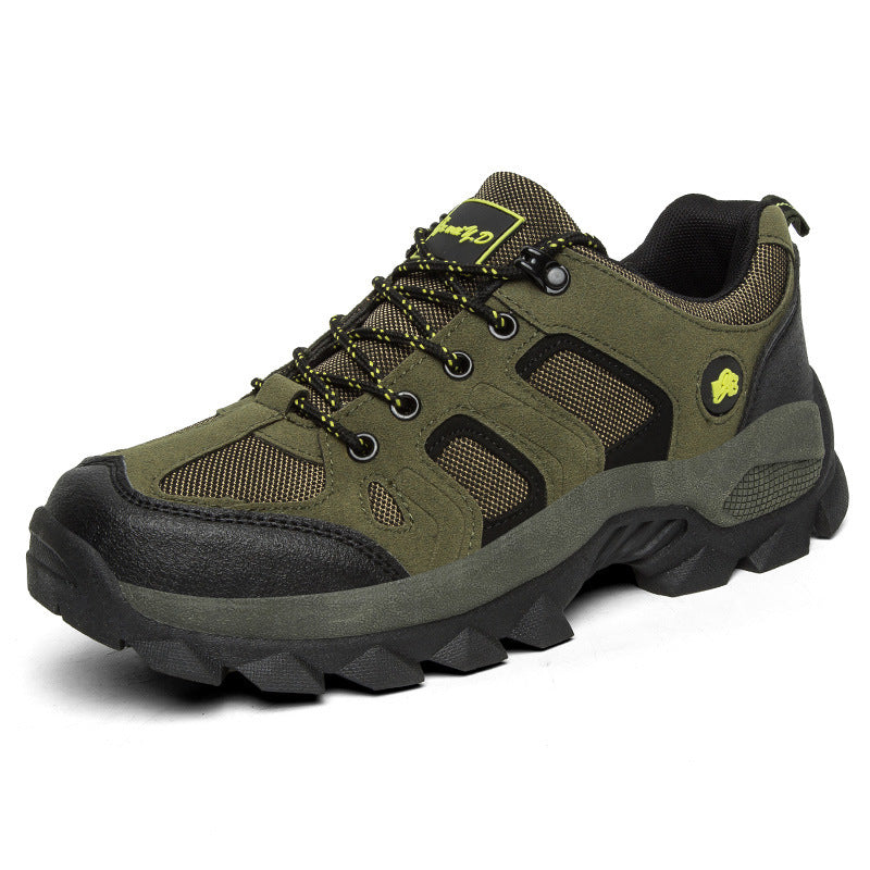 Herren nan robuster Trekkingschuh mit verstärkter Zehenkappe und rutschfester Profilsohle R&B