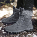 Damen Outdoor-Winterstiefel mit rutschfester Sohle und isolierendem Innenfutter R&B