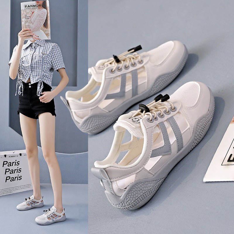 Damen Atmungsaktive Freizeit-Sneaker mit rutschfestem Profil R&B