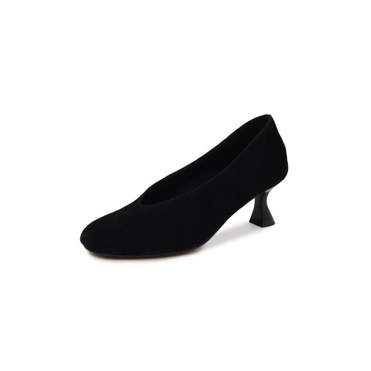 Damen elegante Pumps mit modischem Trichterabsatz R&B