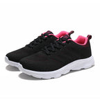Damen Atmungsaktive Sneakers mit flexiblem Strick-Obermaterial