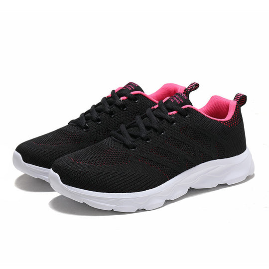 Unisex nan leichte atmungsaktive Strick-Sneaker mit dämpfender Zwischensohle R&B