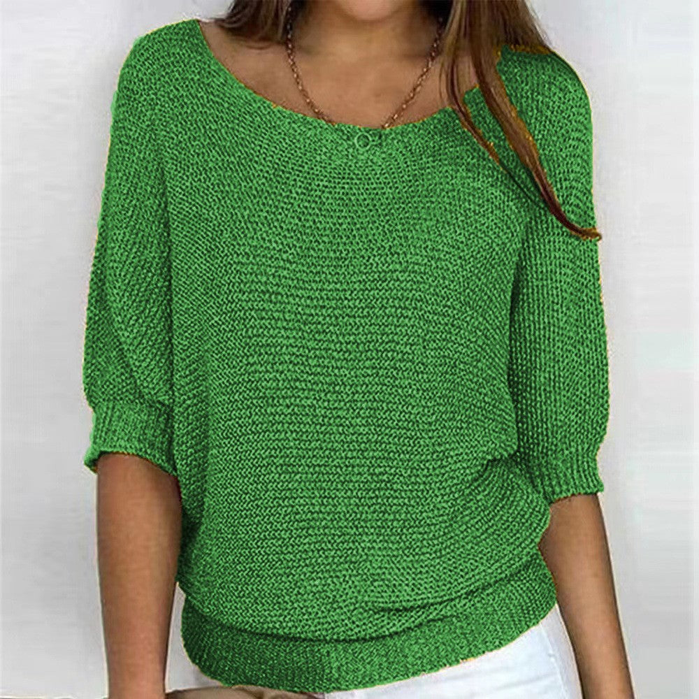 Damen lässiger Pullover R&B