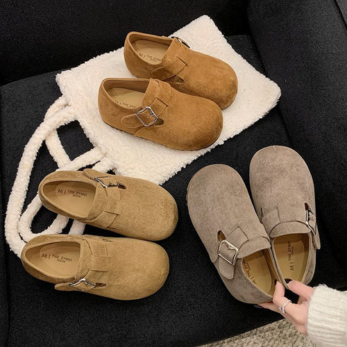 Damen Clogs mit verstellbarem Schnallenverschluss und rutschfester Sohle R&B