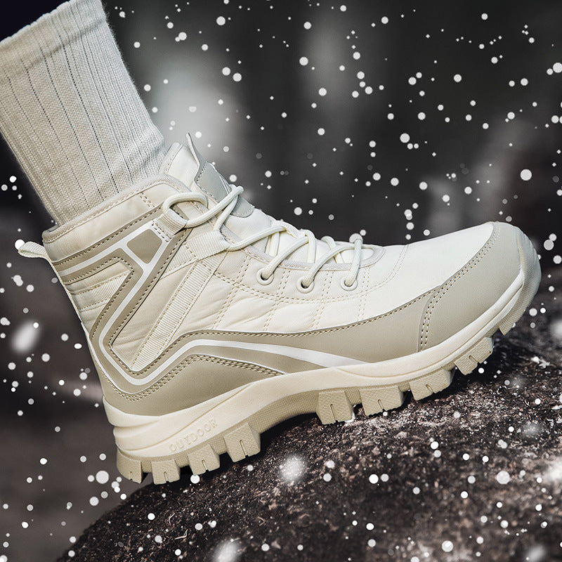 Herren Multifunktionale Wanderstiefel mit hohem Knöchelschutz und rutschfester Sohle R&B