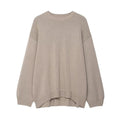Damen lässiger Strickpullover R&B