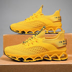 Damen Sportliche Dämpfungs-Sneaker mit atmungsaktivem Obermaterial