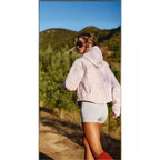 Damen modische kurze gesteppt Jacke R&B