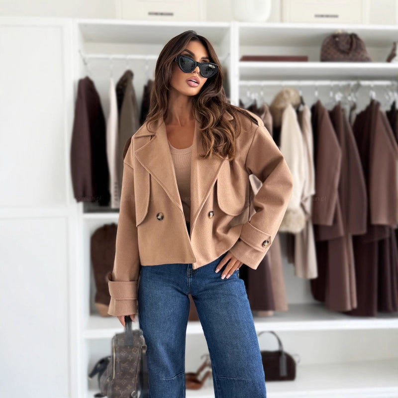 Damen Modische Kurzjacke R&B