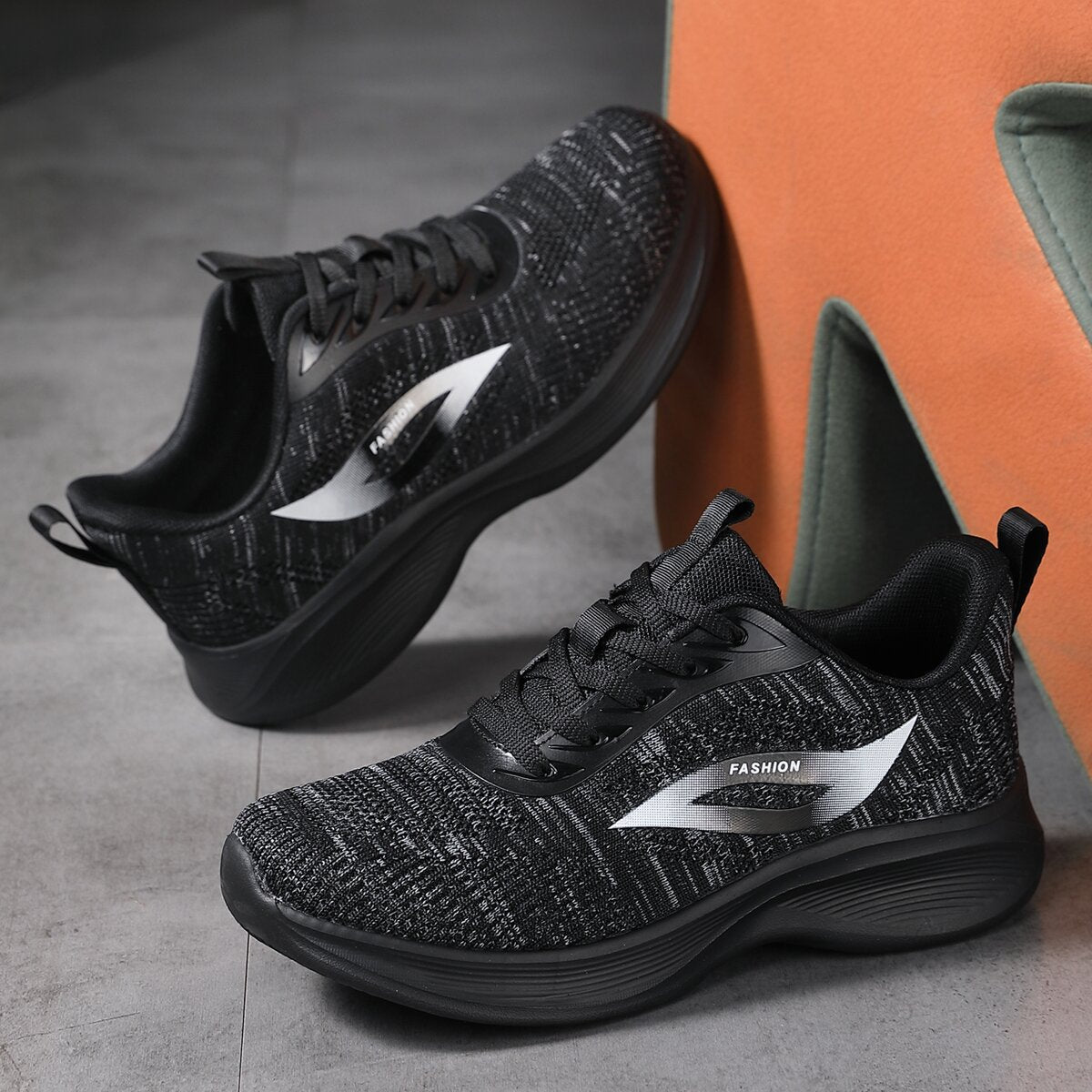 Damen Sportliche Sneakers mit dämpfender Sohle und atmungsaktivem Obermaterial