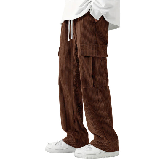 Herren Kord Cargo-Hose R&B