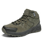 Damen Hohe Wanderschuhe mit rutschfester Sohle und atmungsaktivem Obermaterial