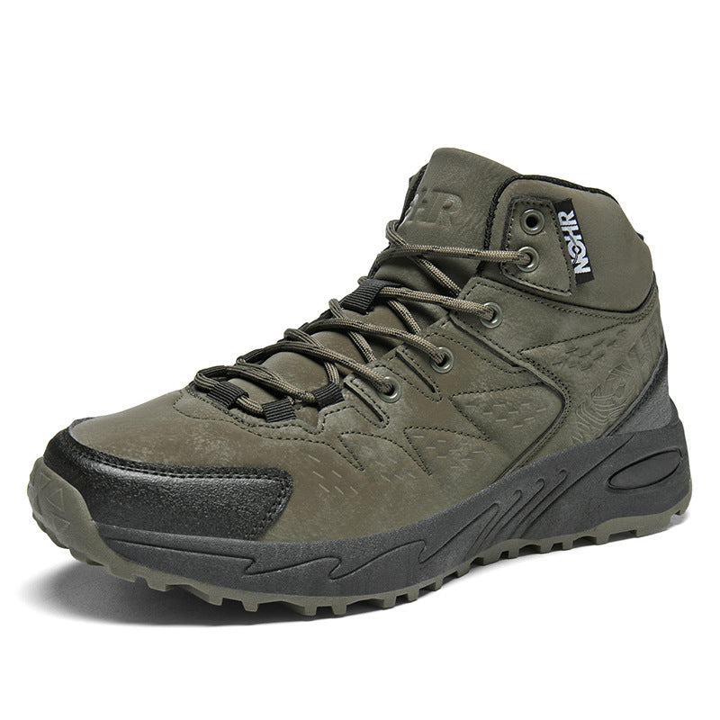 Damen Hohe Wanderschuhe mit rutschfester Sohle und atmungsaktivem Obermaterial