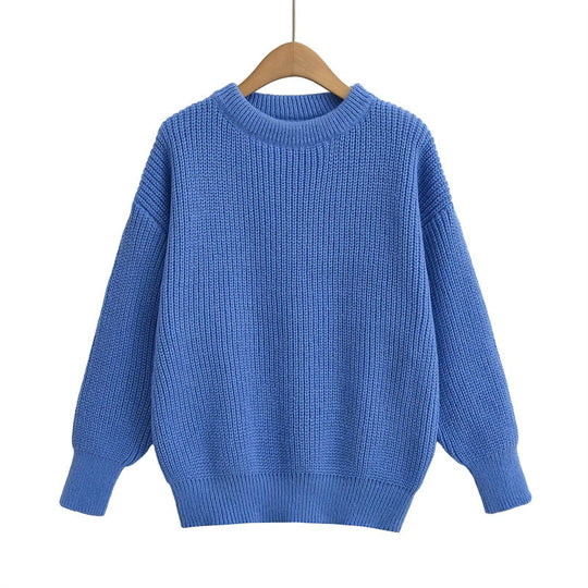 Damen Strickpullover mit aufwendigem Strukturmuster R&B