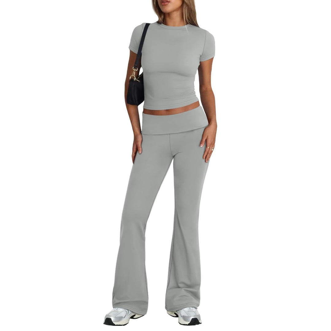 Damen Sportliches Zweiteiliges Set mit figurnauer Passform und modernem Design R&B