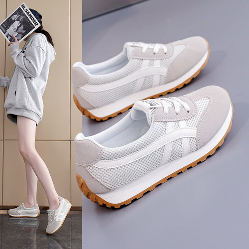 Damen Leichte Atmungsaktive Sneakers mit flexibler Sohle und Dämpfung R&B