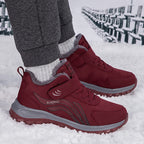Damen Isolierte Winter-Stiefel mit rutschfester Sohle und praktischem Klettverschluss R&B