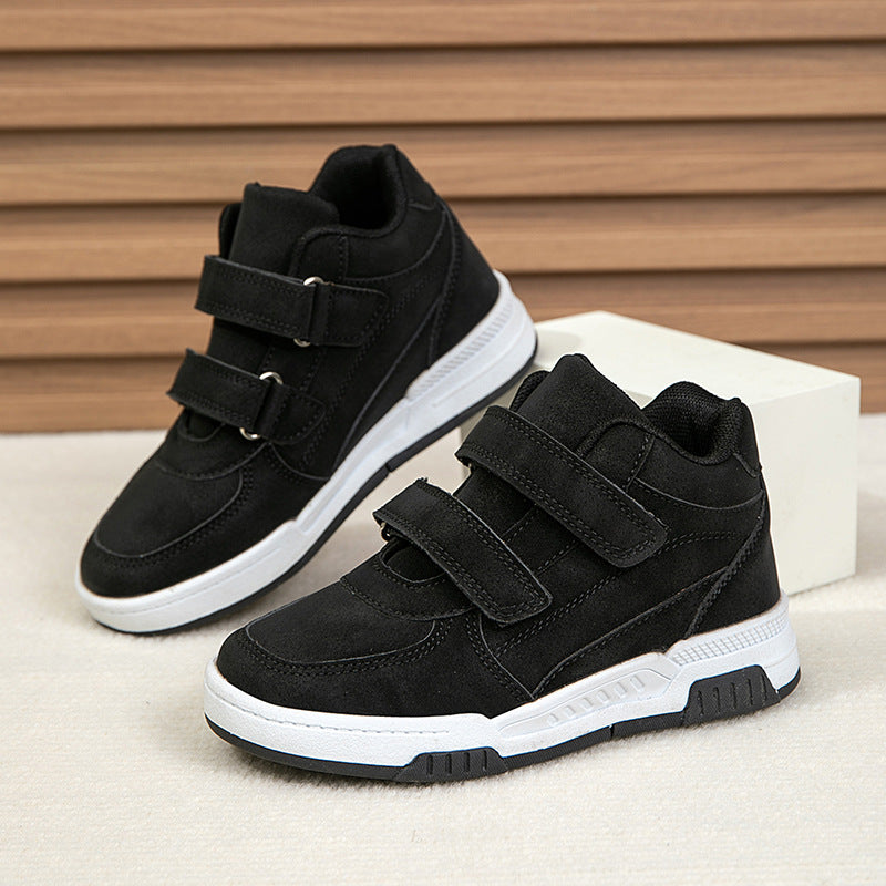 Damen Sportliche High-Top Sneaker mit verstellbarem Klettverschluss R&B