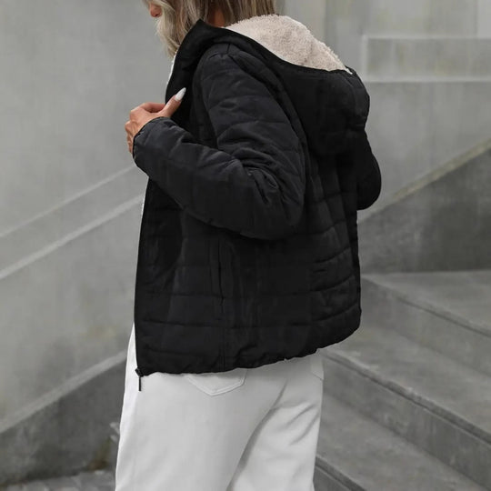 Damen gesteppte Winterjacke R&B