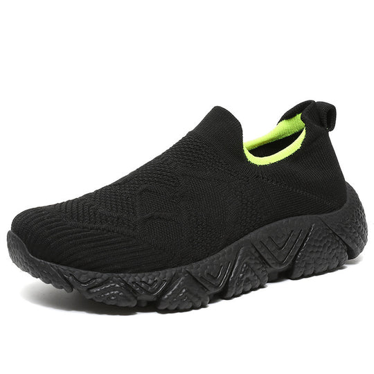Damen Strick-Sneaker mit rutschfester Sohle und atmungsaktiver Passform R&B