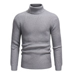 Herren Hochwertiger Rollkragenpullover im strukturierten Design R&B