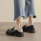 Damen Mokassin-Schuhe mit trendigem Herz-Akzent und massiver Sohle