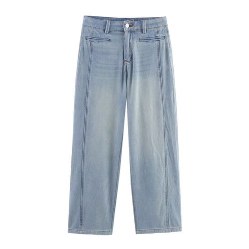 Damen weit geschnittene Jeans R&B