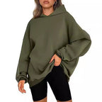 Damen Oversized Hoodie mit lässigem Schnitt und Kapuze