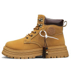 Damen robuste Winterboots mit modischen Details