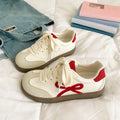 Damen Sneakers mit verspieltem Schleifen-Design und bequemer Sohle R&B