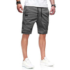 Herren sportliche Shorts mit seitlichen Taschen